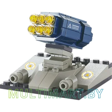 Конструктор Sluban M38-B0197 Боевой катер картинка 2